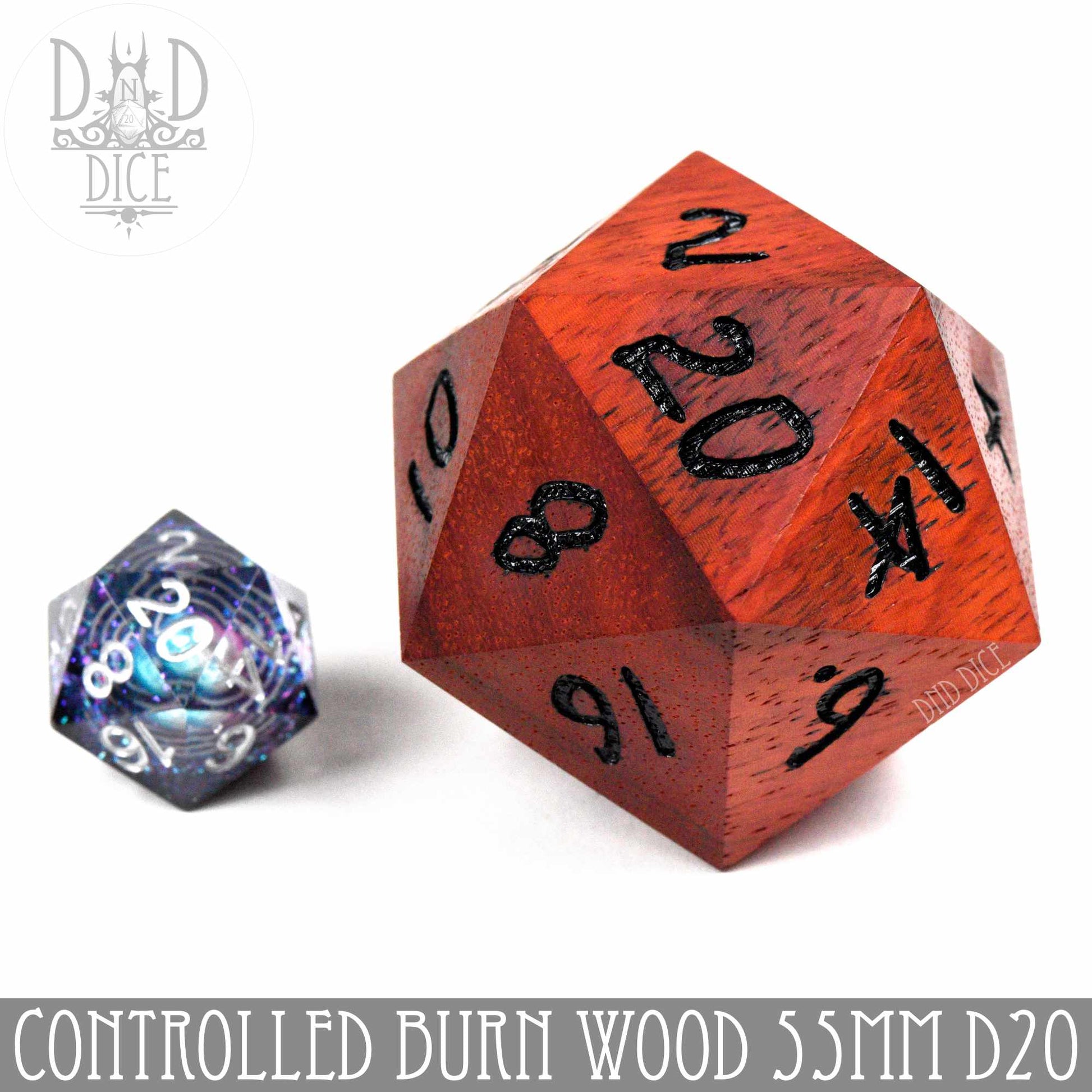 Controlled Burn Wood 50mm D20 (Gift Box)