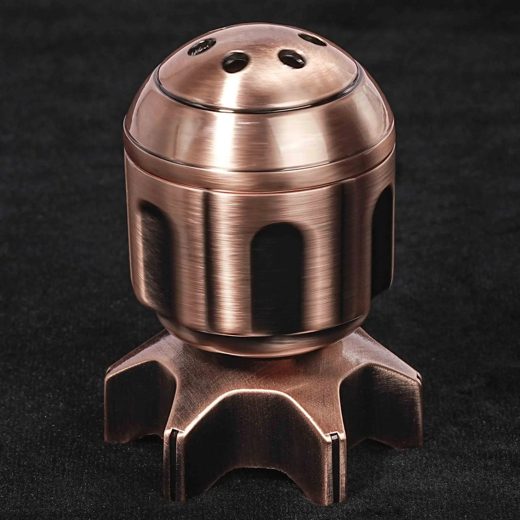 Cool Rocket Launcher Dice Box + Unique Metal Polyhedron DND Bullet Dice Set