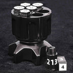 Cool Rocket Launcher Dice Box + Unique Metal Polyhedron DND Bullet Dice Set