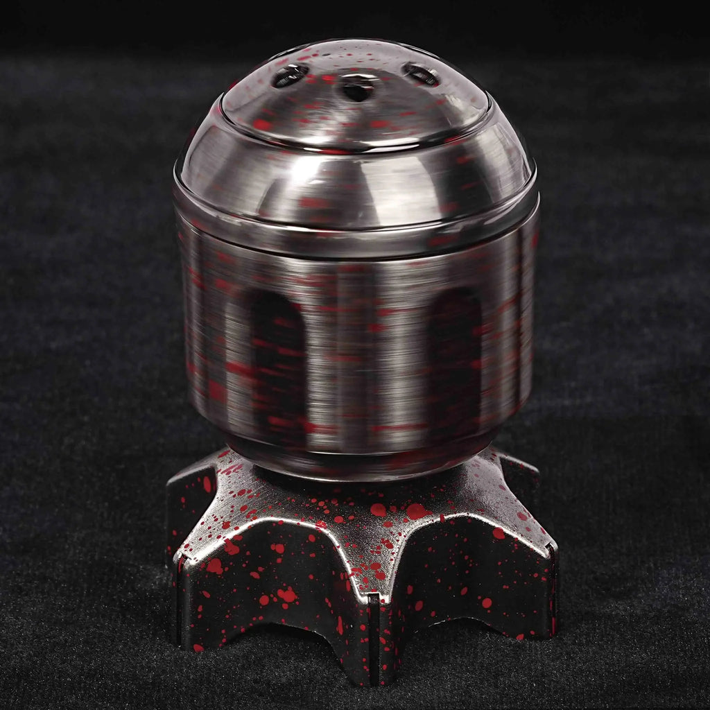 Cool Rocket Launcher Dice Box + Unique Metal Polyhedron DND Bullet Dice Set