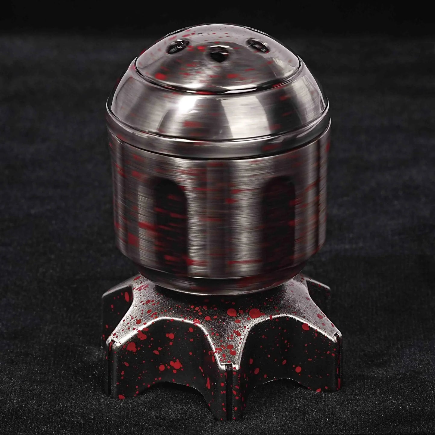Cool Rocket Launcher Dice Box + Unique Metal Polyhedron DND Bullet Dice Set