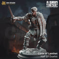 Corin of Lamhet, Half Elf Duelist (Male Half-Elf Rogue) - 32mm Scale