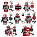 Coruscant Guard Shock Trooper Set of 7 Star Wars Minifigures