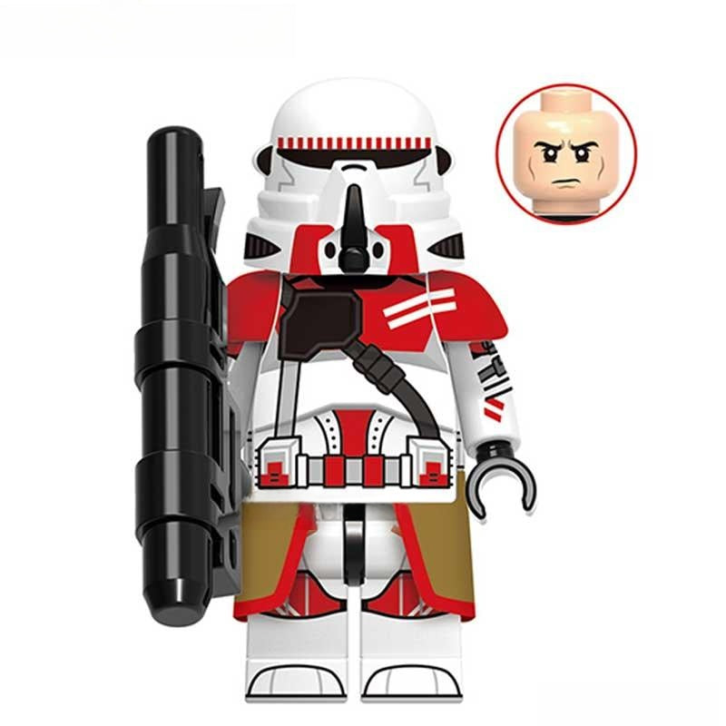 Coruscant Shock Airborne Clone trooper | Lego Star Wars Minifigures Custom Toys
