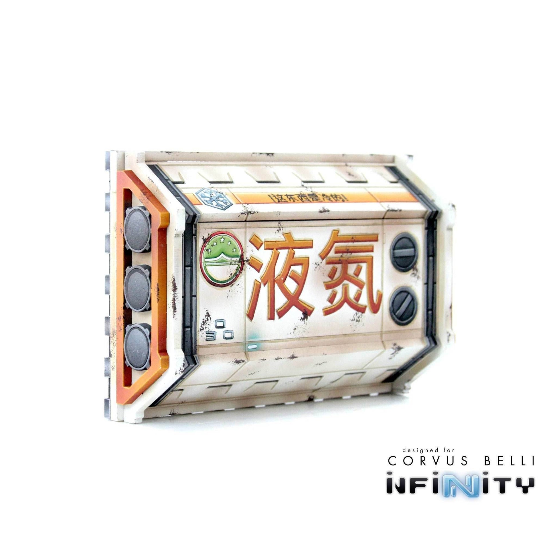 Cosmica Coolant Building - With Pipes