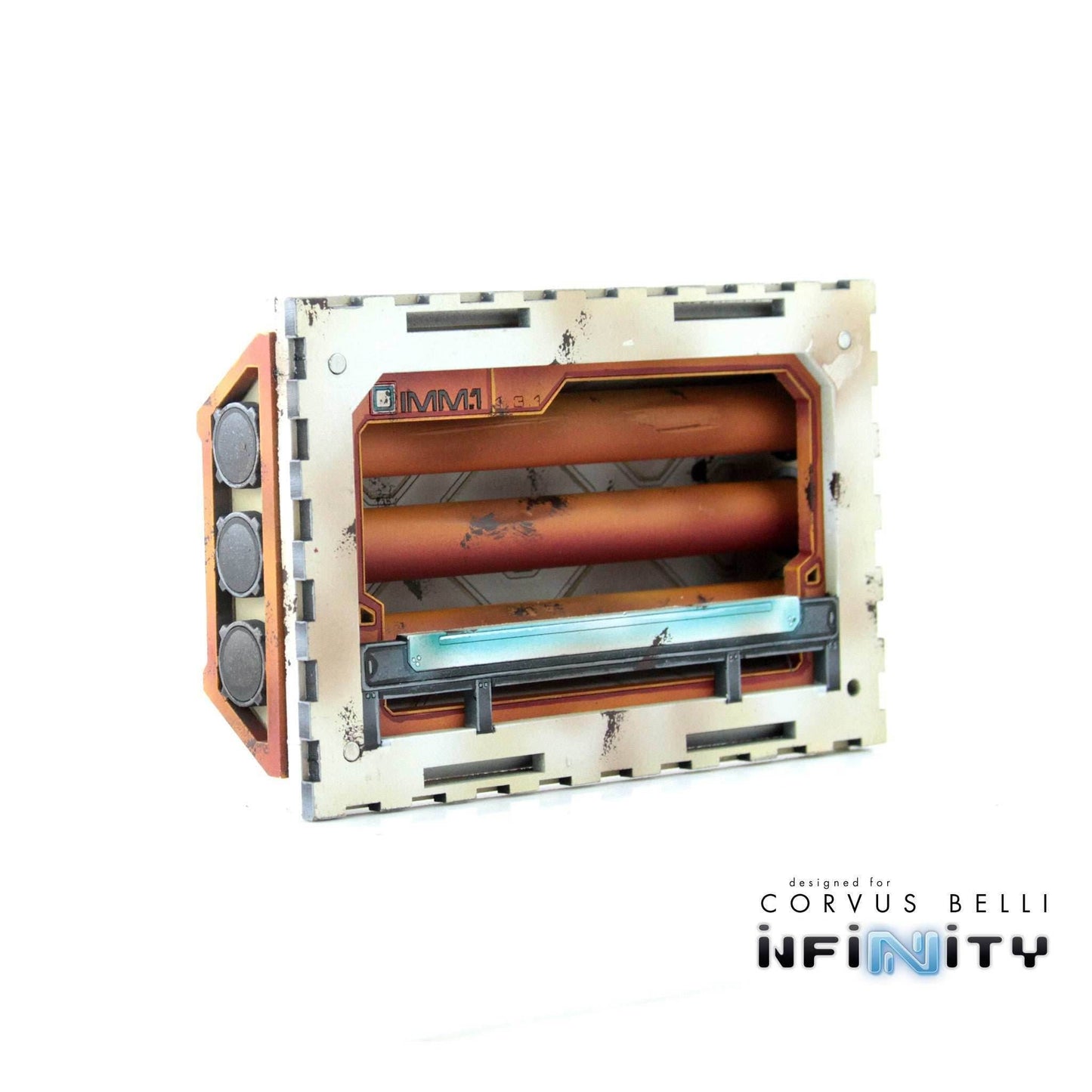 Cosmica Coolant Building - With Pipes