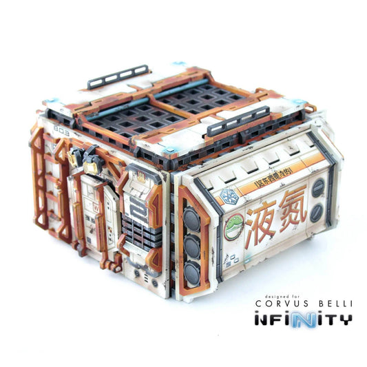 Cosmica Coolant Building - With Pipes