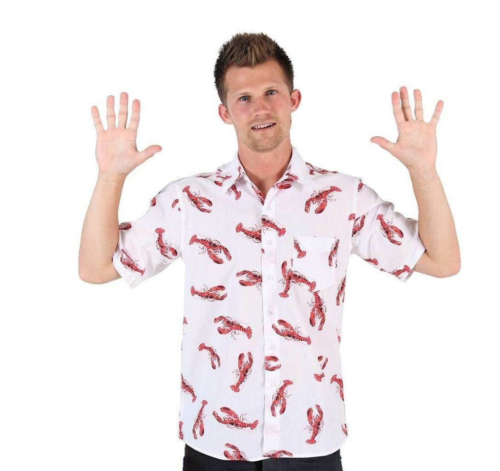 Cosmo Kramer Lobster Button-Up Shirt - S