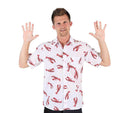 Cosmo Kramer Lobster Button-Up Shirt - S