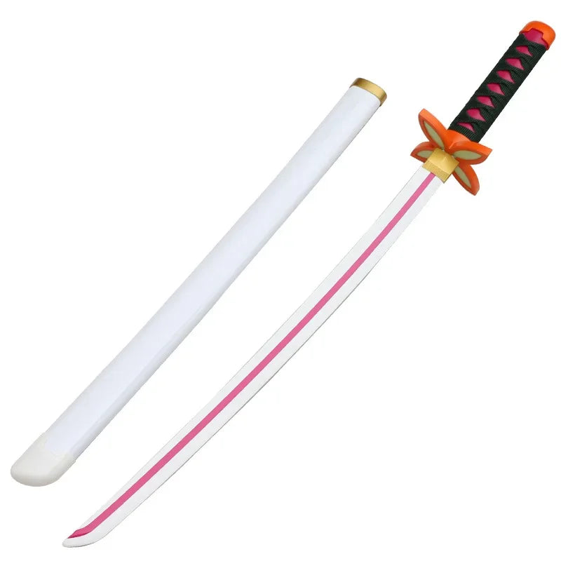 Cosplay  Kamado Tanjirou 30inch Katana Sword Role Play Agatsuma Zenitsu  Bamboo Weapon Model 75cm