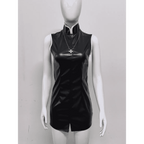 Misato Katsuragi EVA Cosplay Set – Red Jacket & Black Dress Costume - Wig Only / S