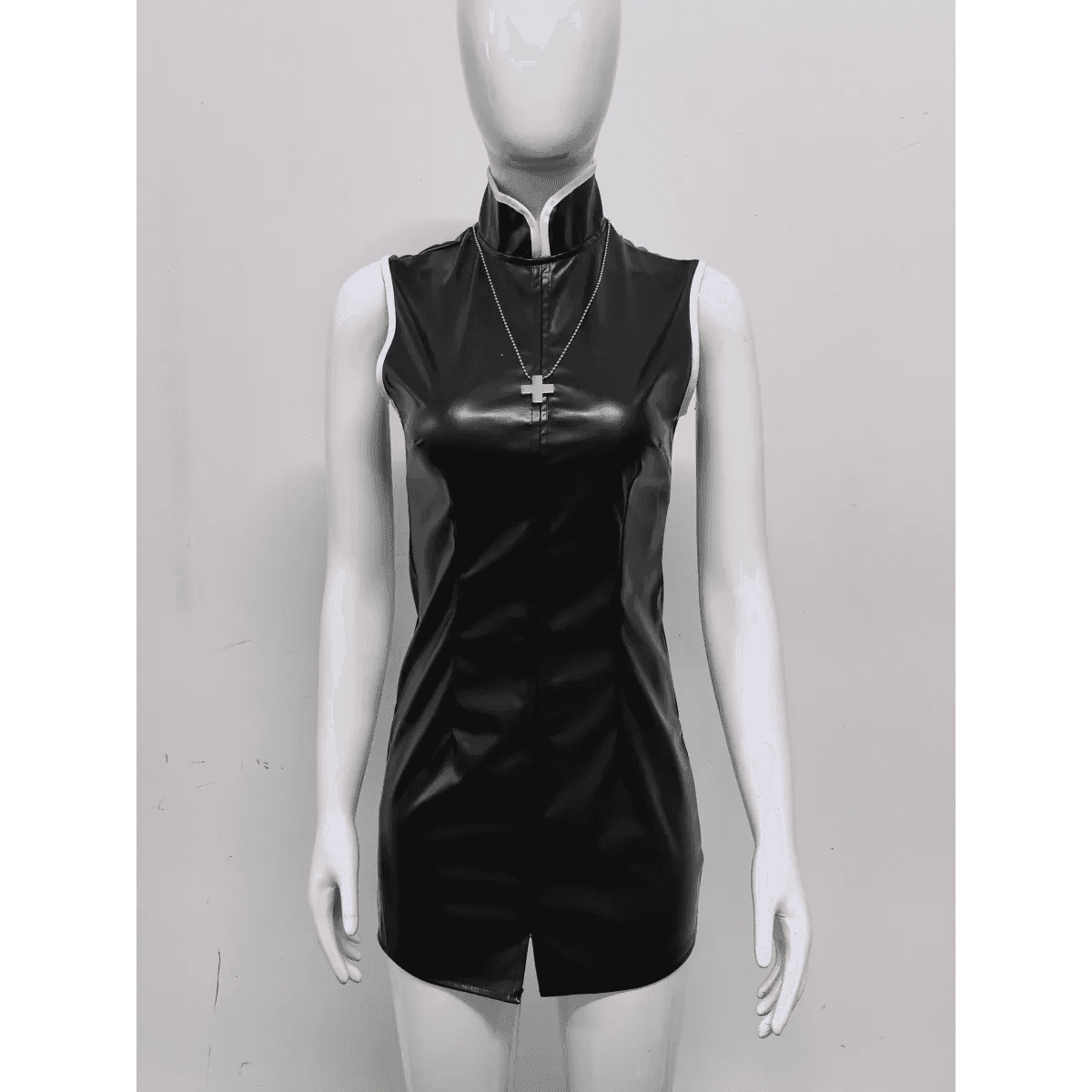 Misato Katsuragi EVA Cosplay Set – Red Jacket & Black Dress Costume - Wig Only / S