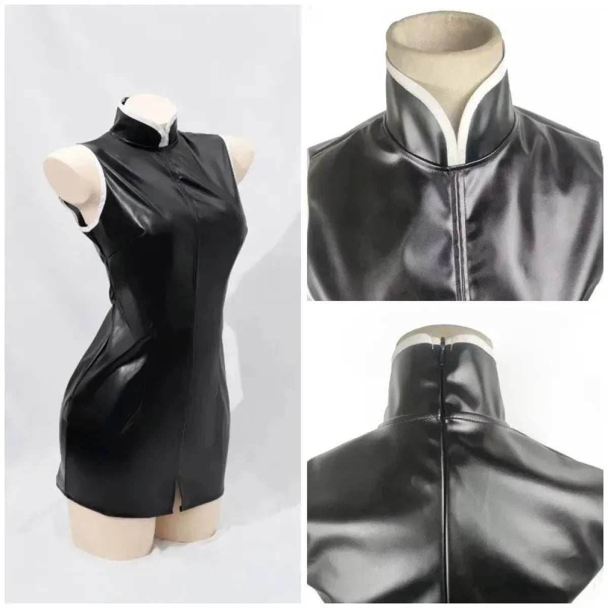 Misato Katsuragi EVA Cosplay Set – Red Jacket & Black Dress Costume - Wig Only / S