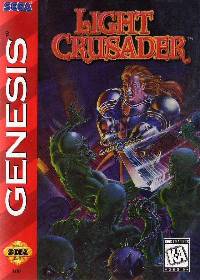 Light Crusader (Sega Genesis) - Game Manual Only
