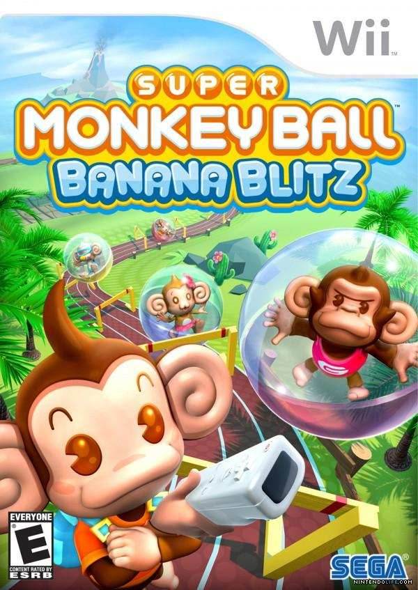 Super Monkey Ball: Banana Blitz (Wii) - Game Manual Only