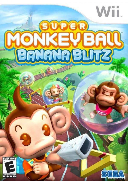 Super Monkey Ball: Banana Blitz (Wii) - Game Manual Only