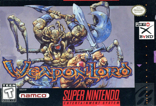 WeaponLord (Super Nintendo) - Game Manual Only