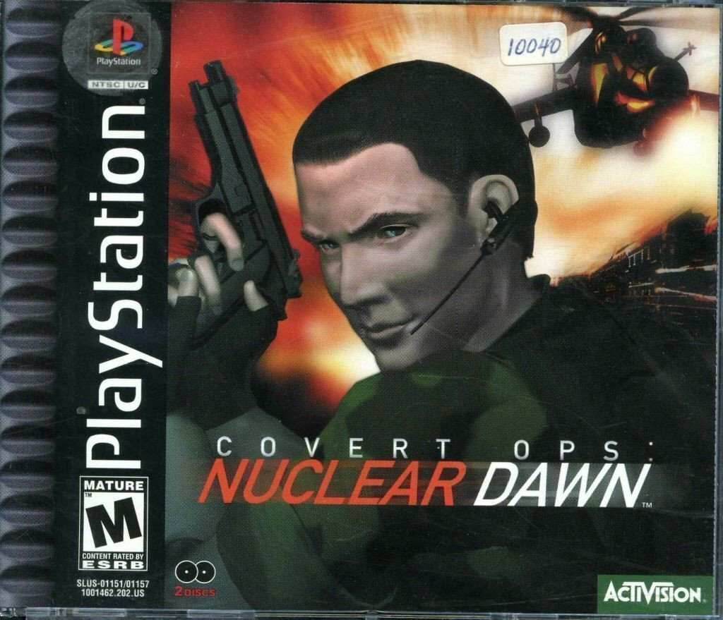 Covert Ops Nuclear Dawn (Playstation) - Game Manual Only