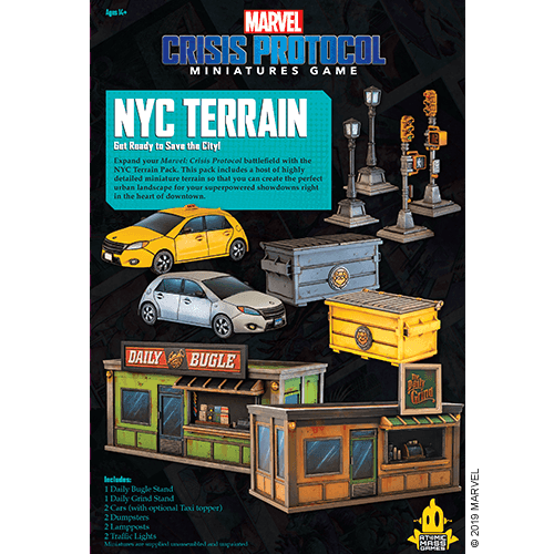 Marvel Crisis Protocol: NYC Terrain - 