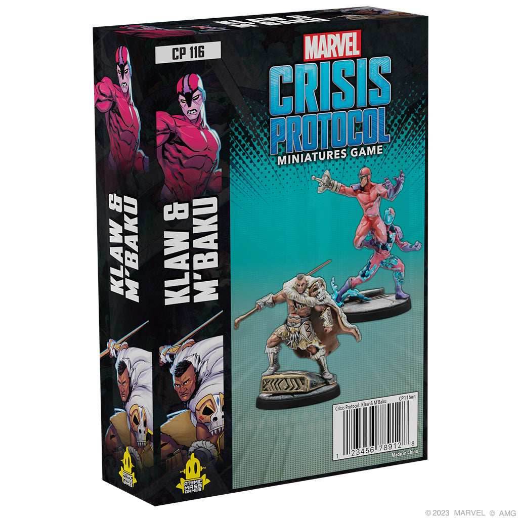 Marvel Crisis Protocol: Klaw & M'Baku - 