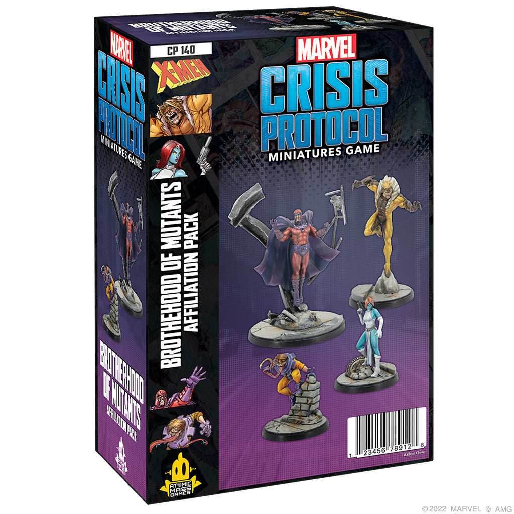 Marvel Crisis Protocol: Brotherhood of Mutants Affiliation Pack - 