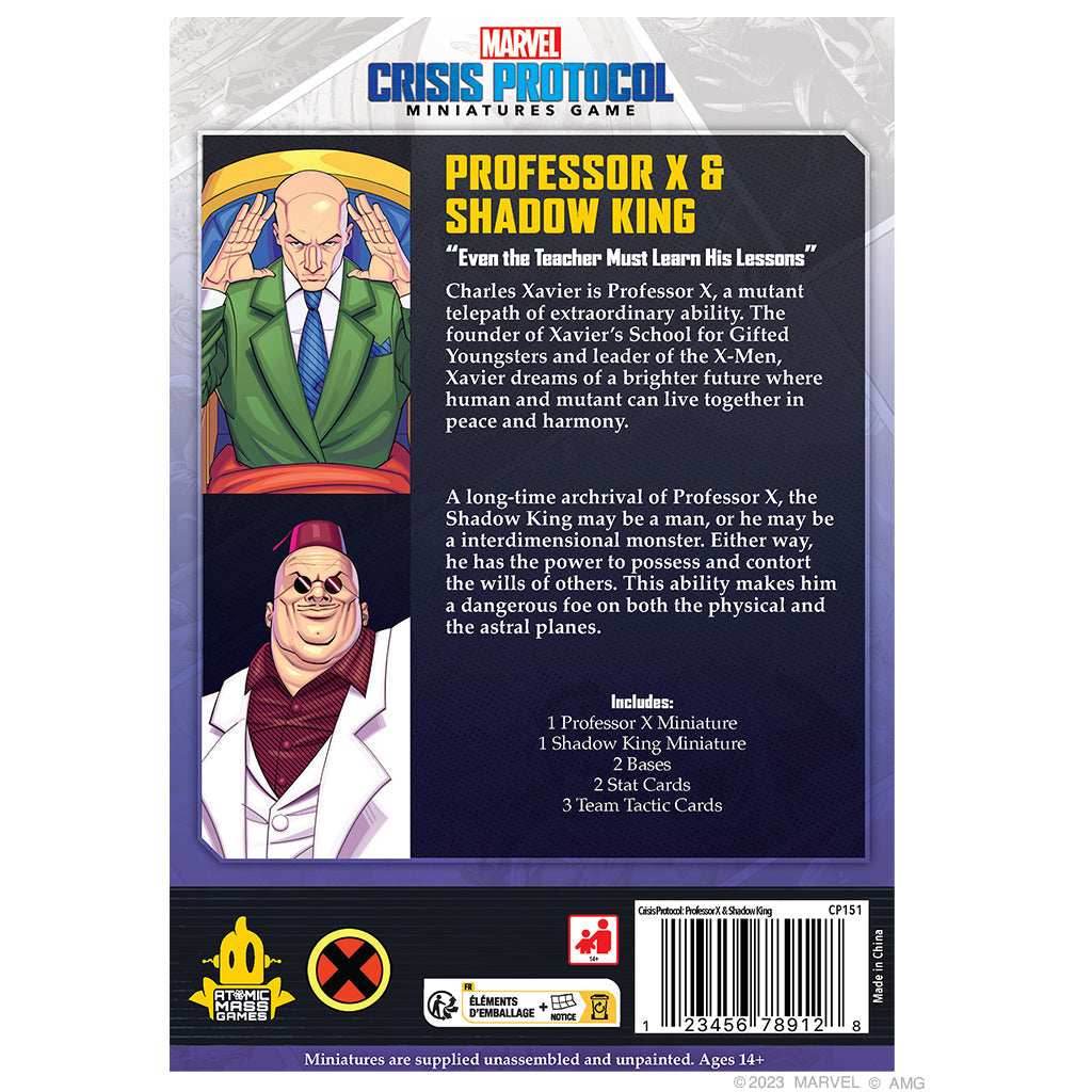Marvel Crisis Protocol: Professor X & Shadow King - 