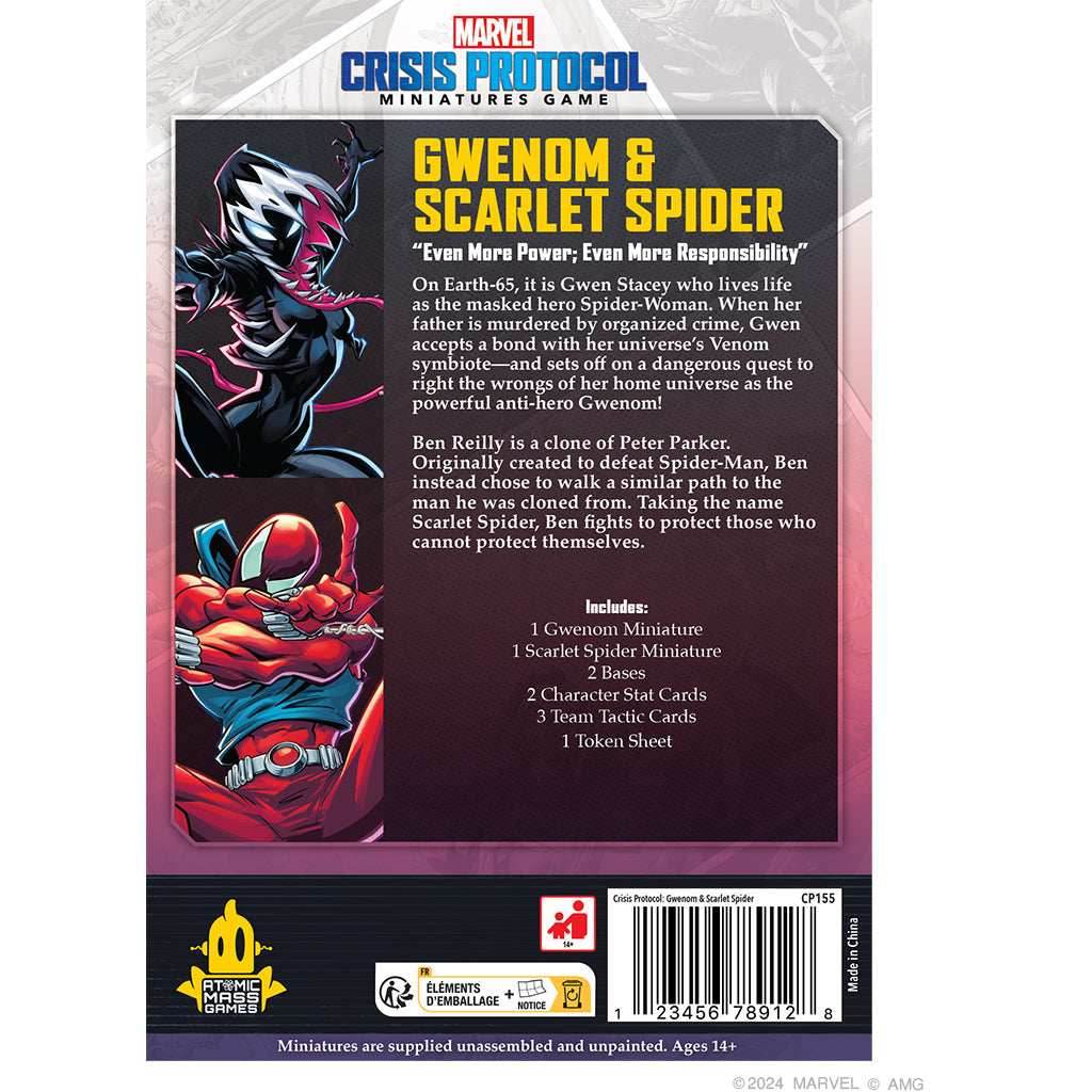 Marvel Crisis Protocol: Gwenom & Scarlet Spider - 