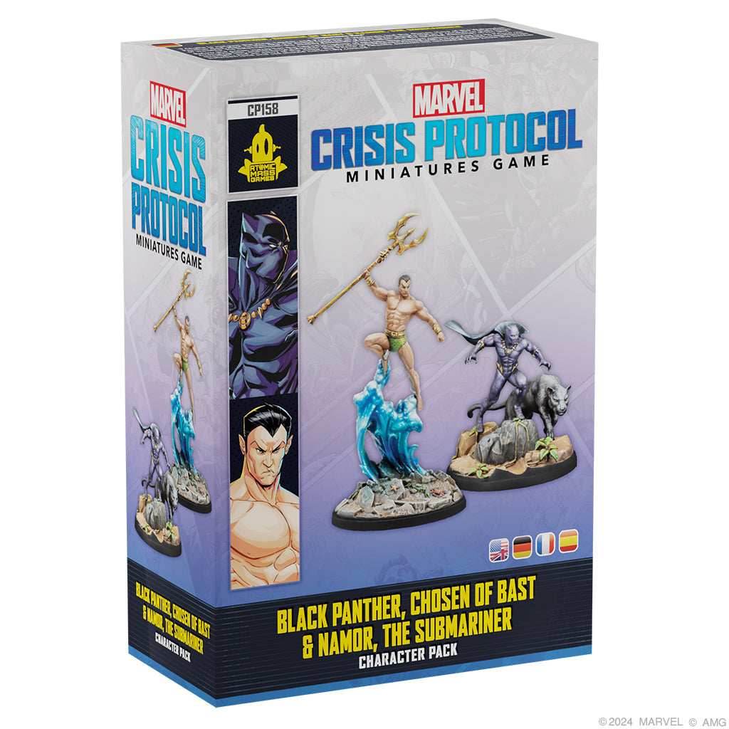 Marvel Crisis Protocol: Black Panther, Chosen of Bast & Namor, the Sub-Mariner - 
