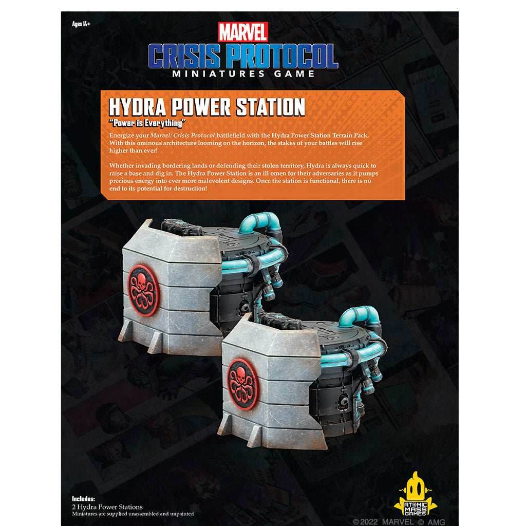 Marvel Crisis Protocol: Hydra Power Station Terrain Pack - 
