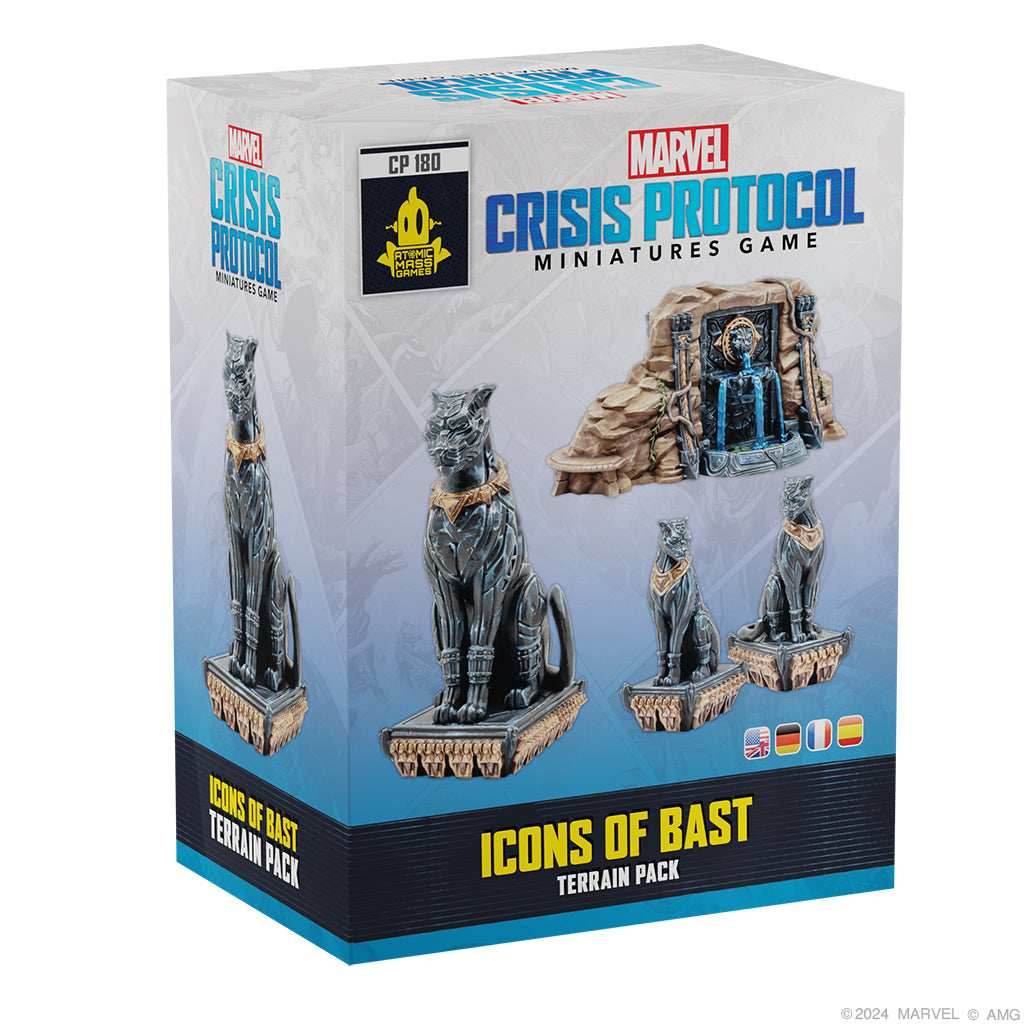 Marvel Crisis Protocol: Icons of Bast Terrain Pack - 