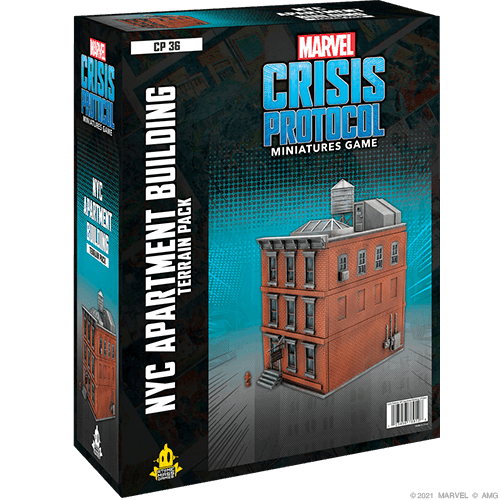 Marvel Crisis Protocol: NYC Apartment Building Terrain - 