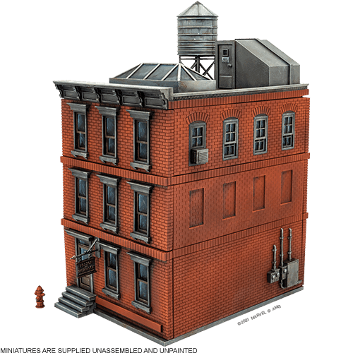 Marvel Crisis Protocol: NYC Apartment Building Terrain - 