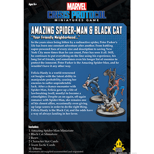 Marvel Crisis Protocol: Amazing Spider-Man and Black Cat - 