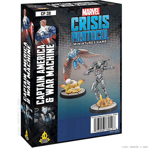 Marvel Crisis Protocol: Captain America and War Machine - 