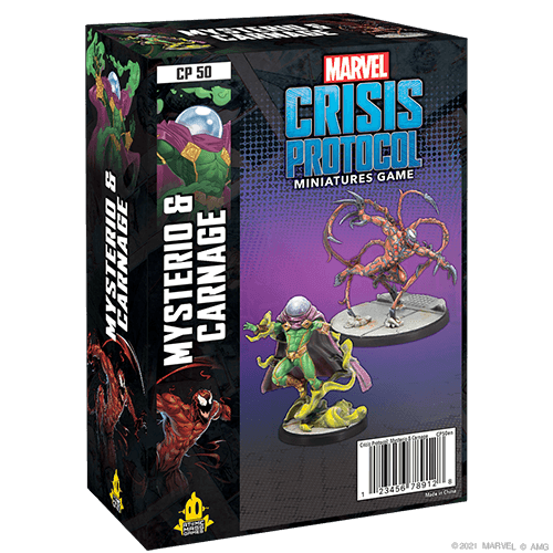 Marvel Crisis Protocol: Mysterio and Carnage - 
