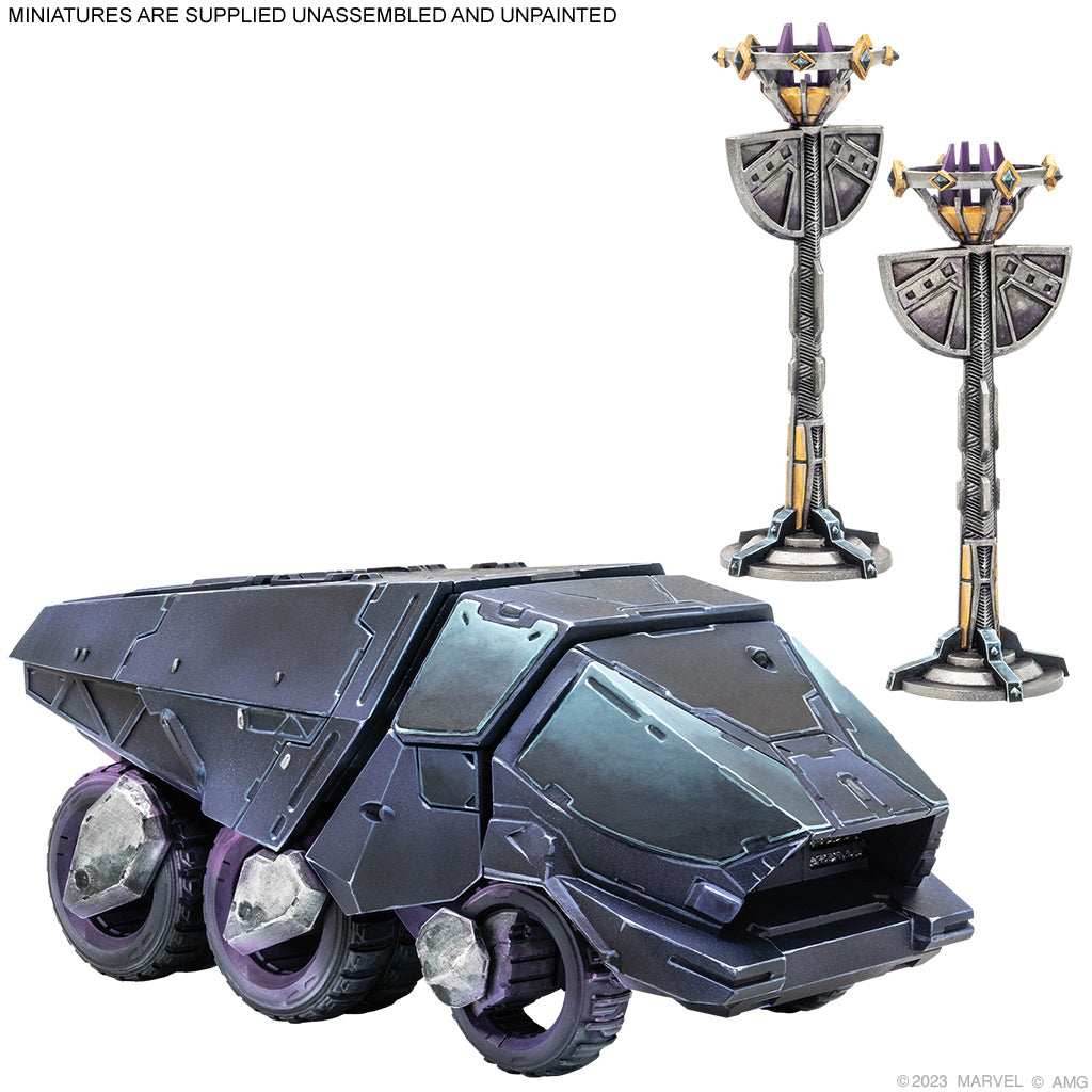 Marvel Crisis Protocol: Kingdom of Wakanda Terrain Pack - 