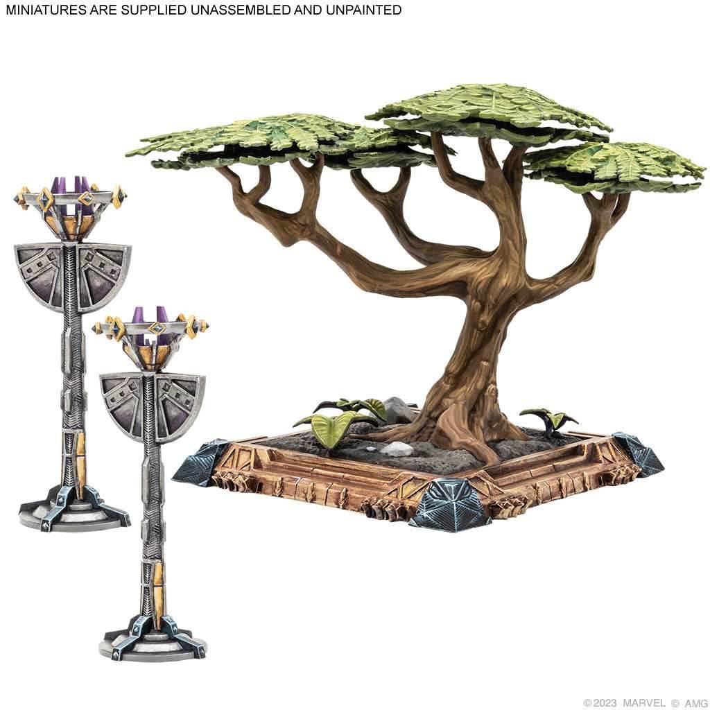 Marvel Crisis Protocol: Kingdom of Wakanda Terrain Pack - 