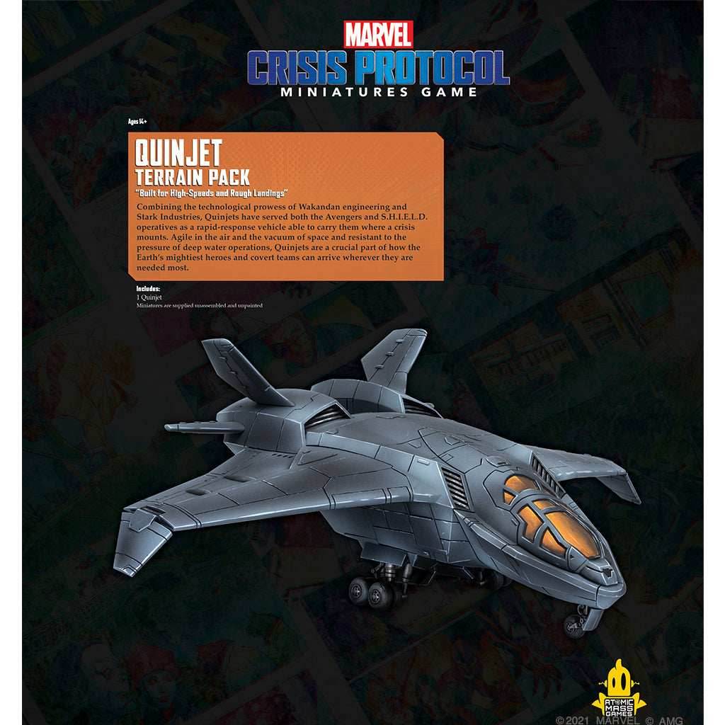 Marvel Crisis Protocol: Quinjet Terrain - 