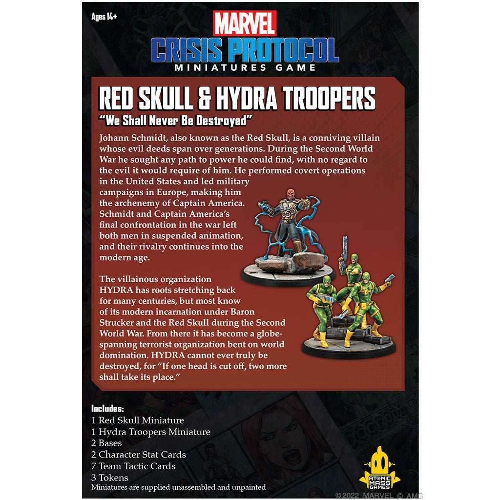 Marvel Crisis Protocol: Red Skull & Hydra Troops - 