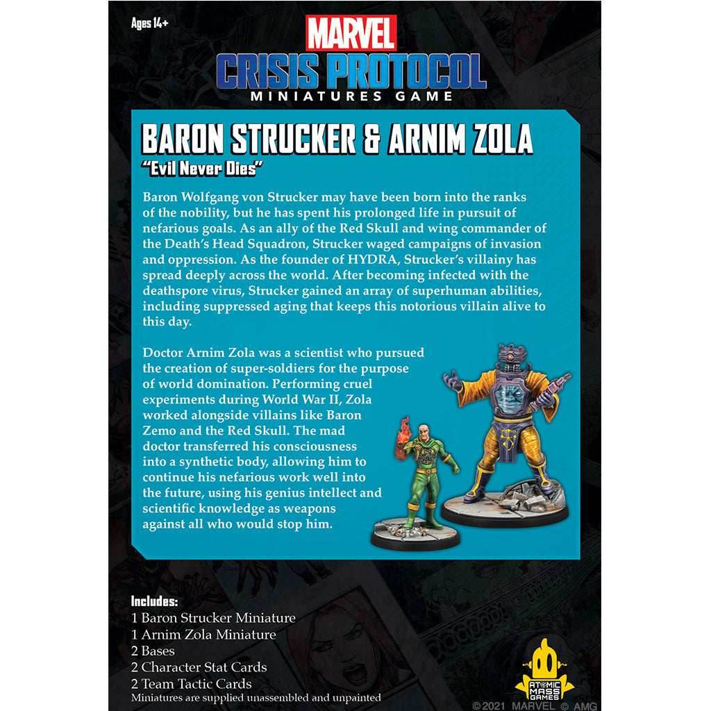 Marvel Crisis Protocol: Baron Strucker & Arnim Zola - 
