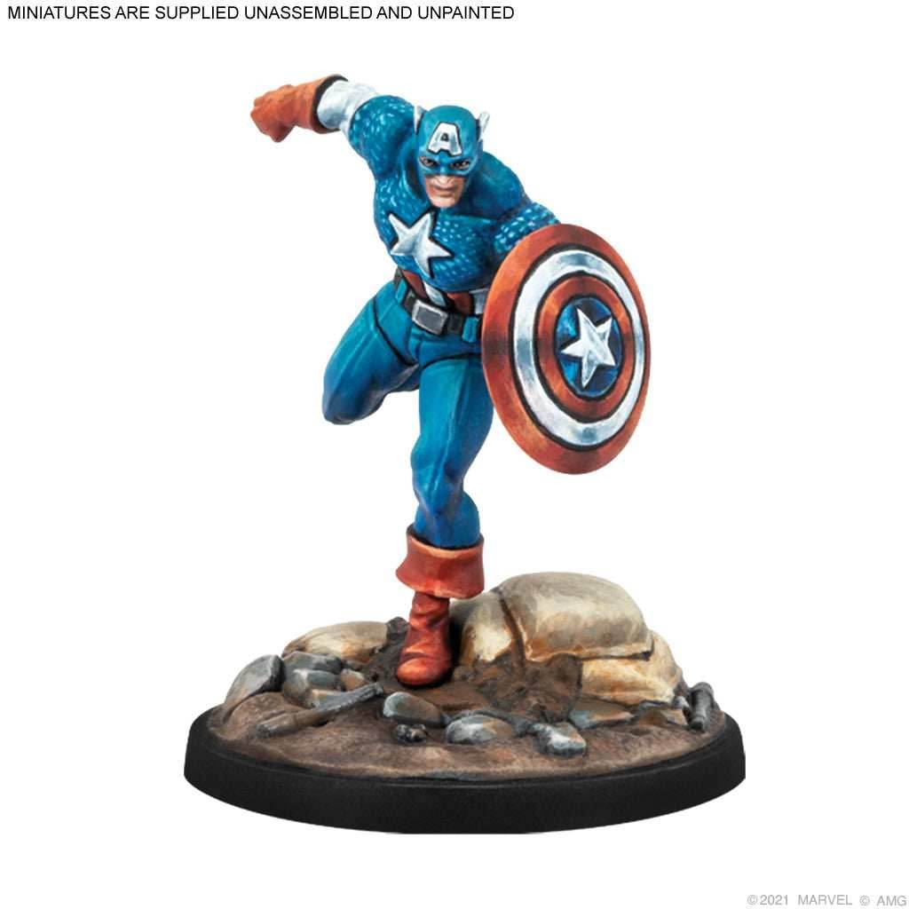 Marvel Crisis Protocol: Captain America & The Original Human Torch - 
