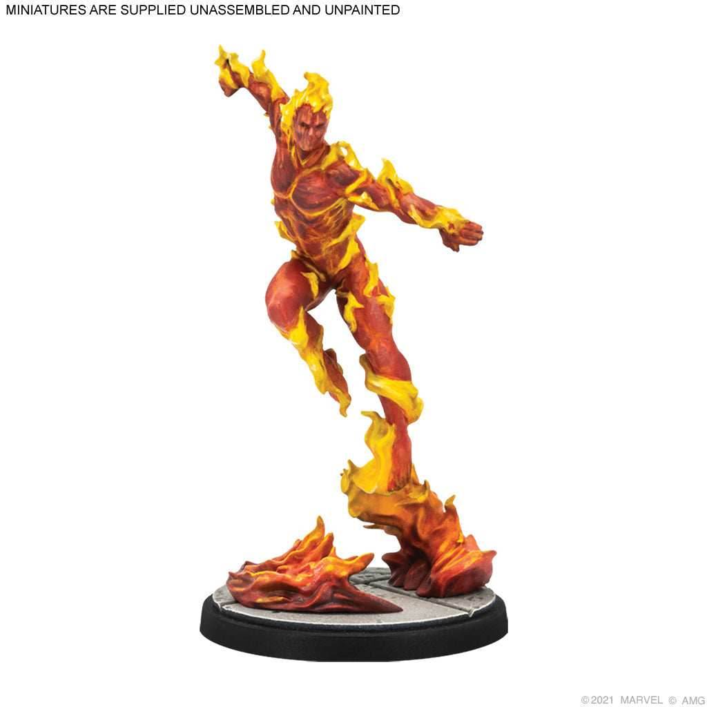 Marvel Crisis Protocol: Captain America & The Original Human Torch - 