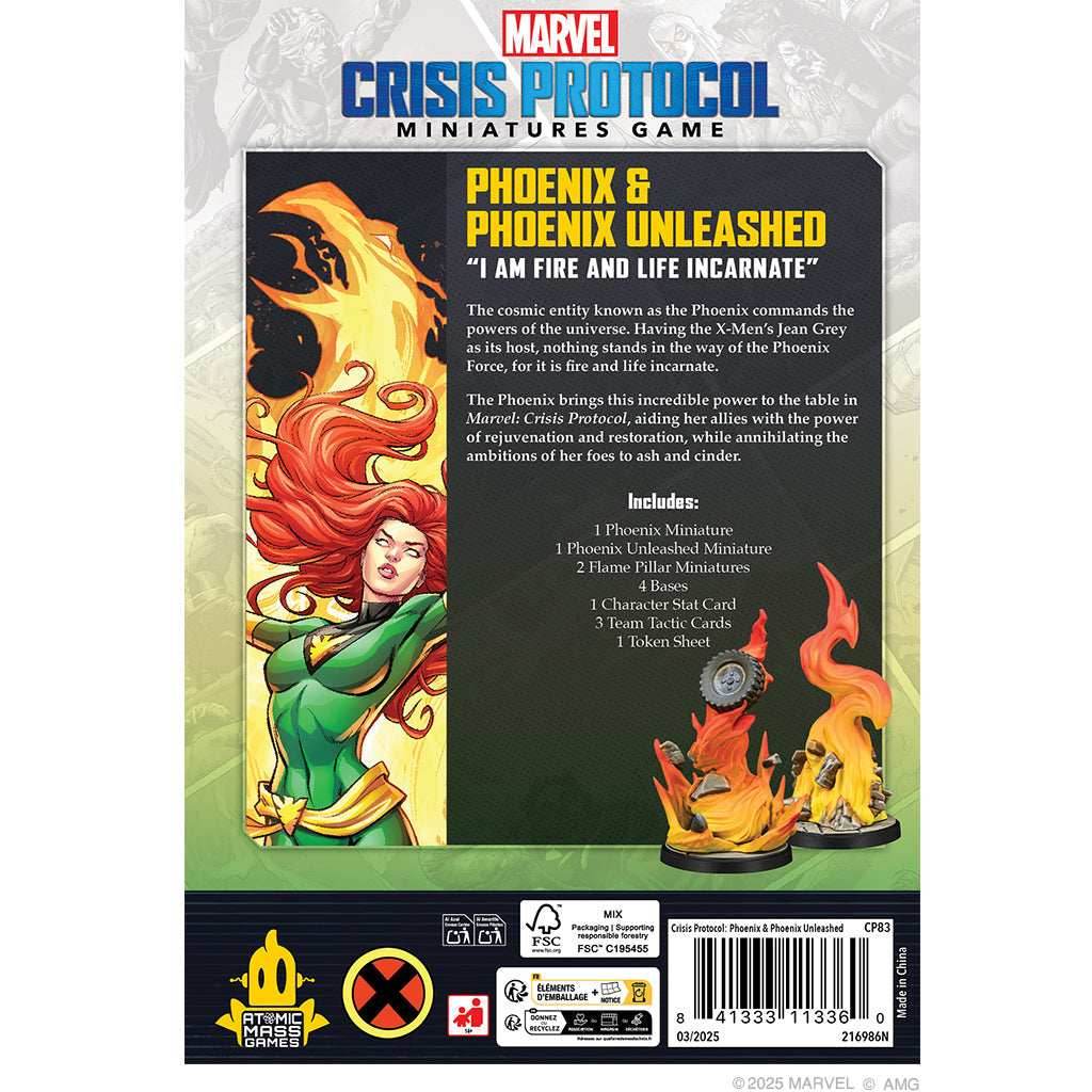 Marvel Crisis Protocol: Phoenix & Phoenix Unleashed - 