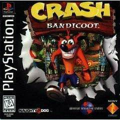 Crash Bandicoot - PlayStation (LOOSE) - Game Only [Black Label]