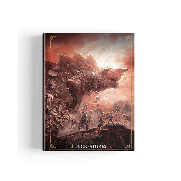 Fateforge Corebook 3 - Creatures (Red Dragon Edition) - 