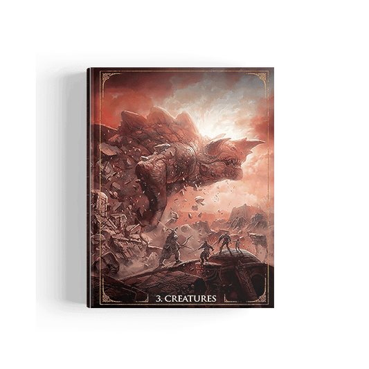 Fateforge Corebook 3 - Creatures (Red Dragon Edition) - 