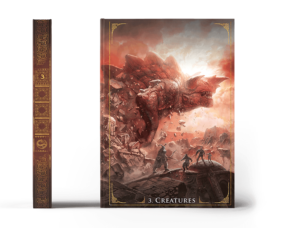 Fateforge Corebook 3 - Creatures (Red Dragon Edition) - 