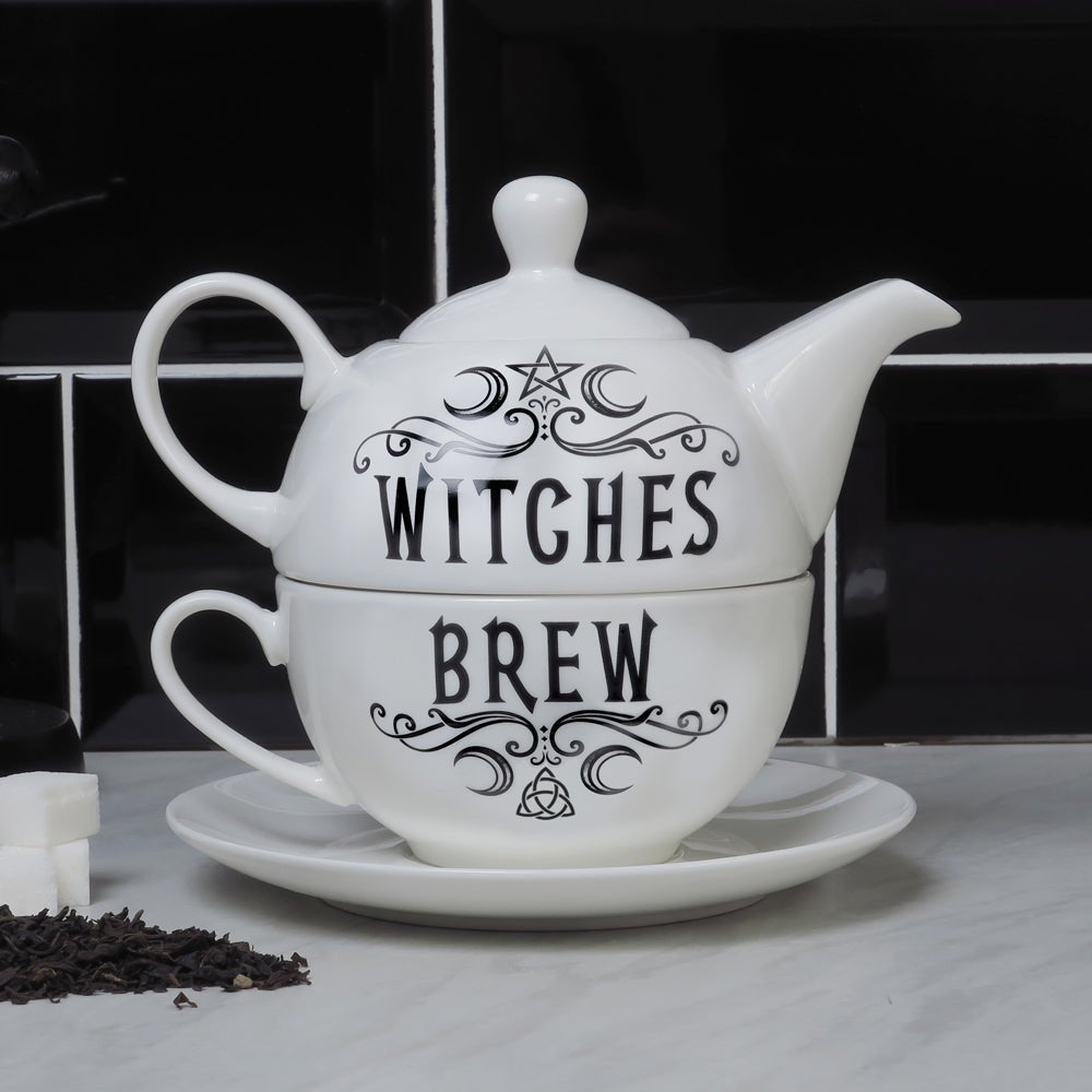 Crescent Witches Brew Tea Set