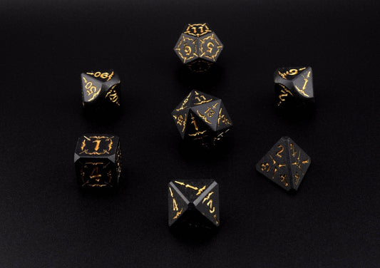 Crimson Shadow Dice Set - 