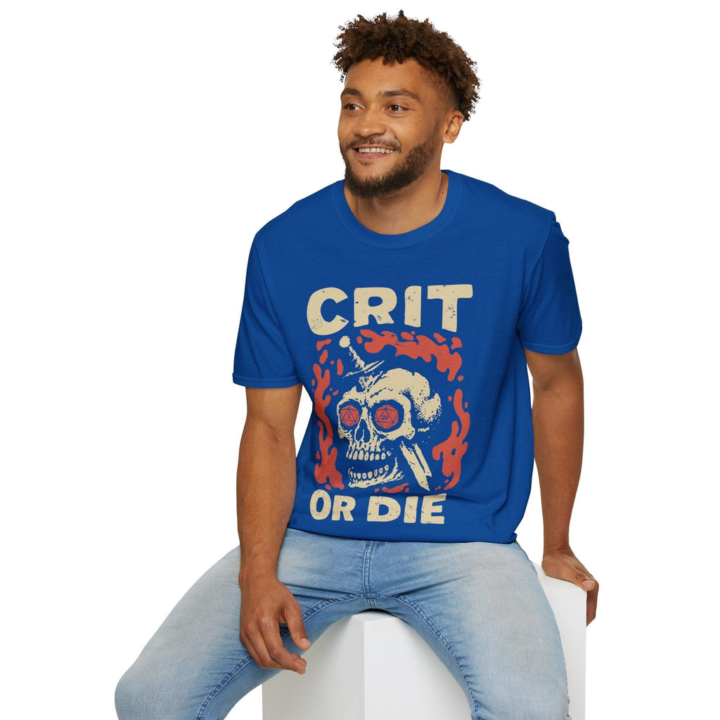 Crit or Die D&D T-shirt